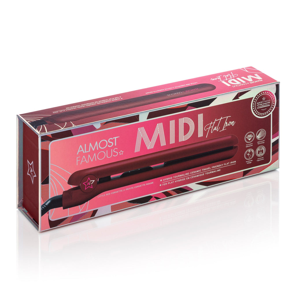 Midi Hybrid Professional Flat Iron - Dark M1ndz
