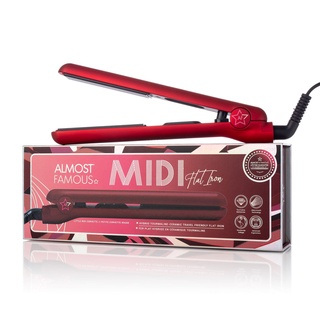 Midi Hybrid Professional Flat Iron - Dark M1ndz