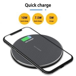 15W Fast Wireless Charger Pad - Dark M1ndz