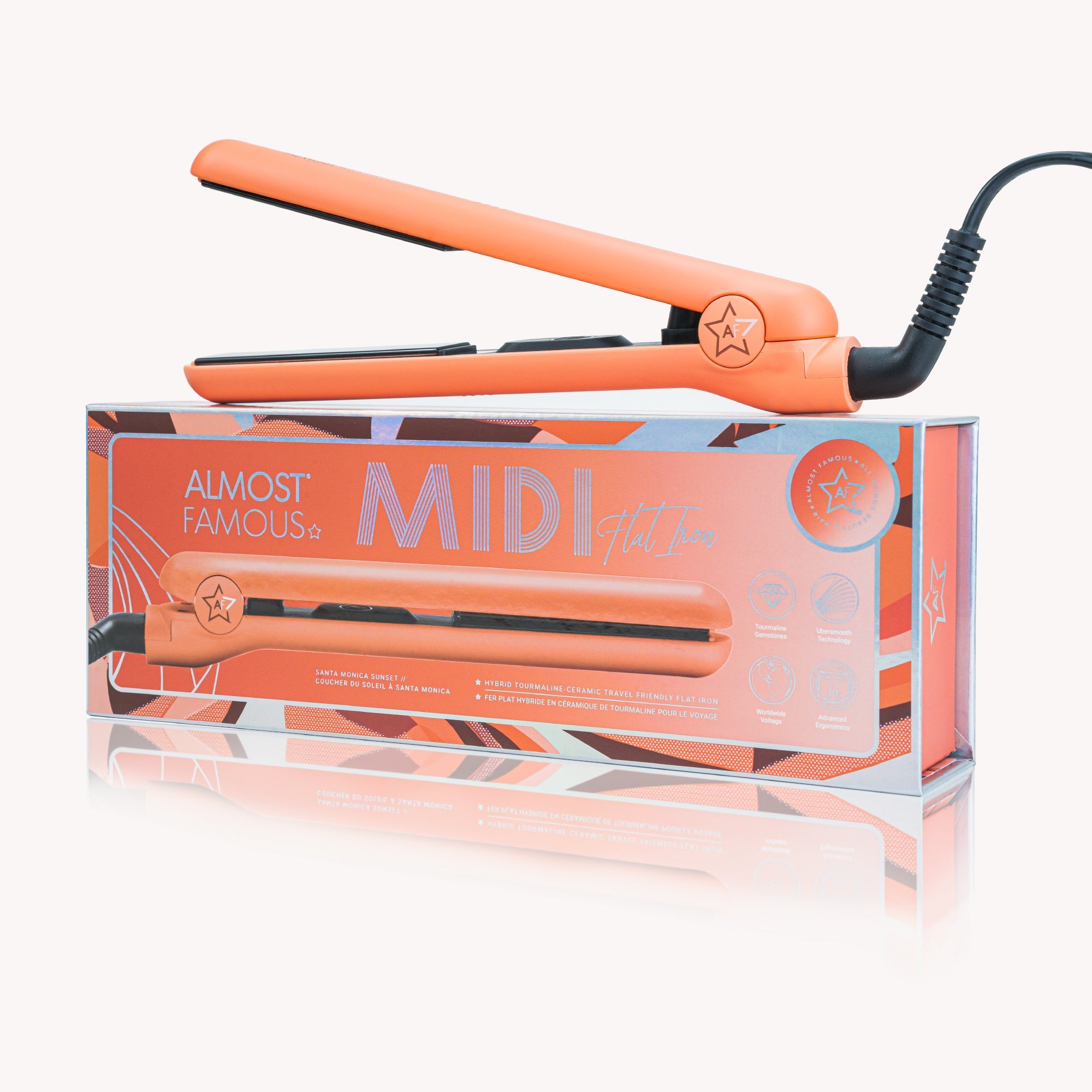 Midi Hybrid Professional Flat Iron - Dark M1ndz