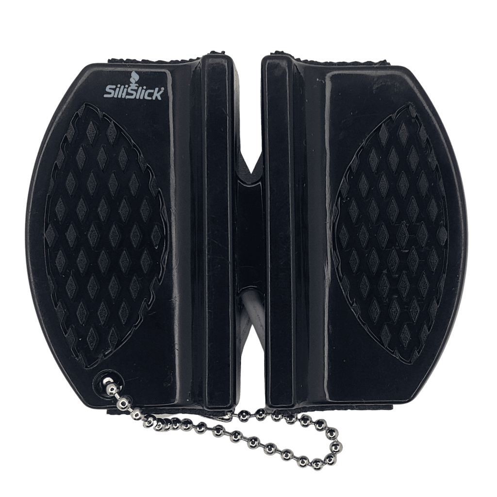 Kitchen Knife Set Kit | Red Handle & Black Magnetic Rack - Dark M1ndz